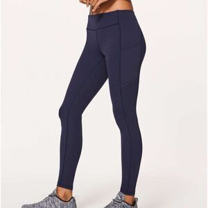 Lululemon Speed Up Tight, Luxtreme, Midnight Navy, Size 4